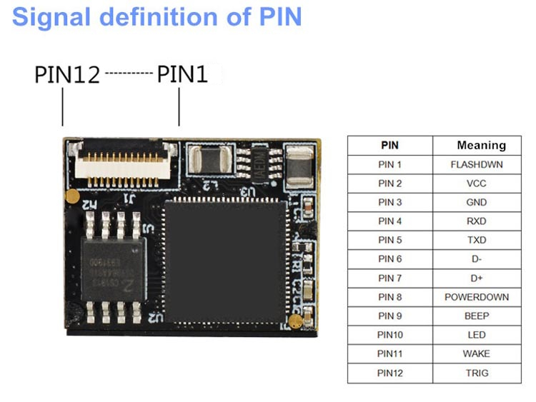 M800D pinout